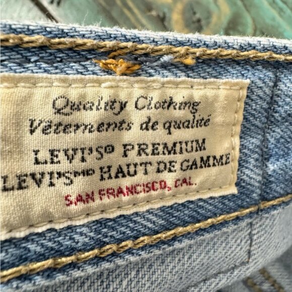Levi's High Loose Jeans Baggy Size 27 Cotton Hemp - Picture 12 of 16